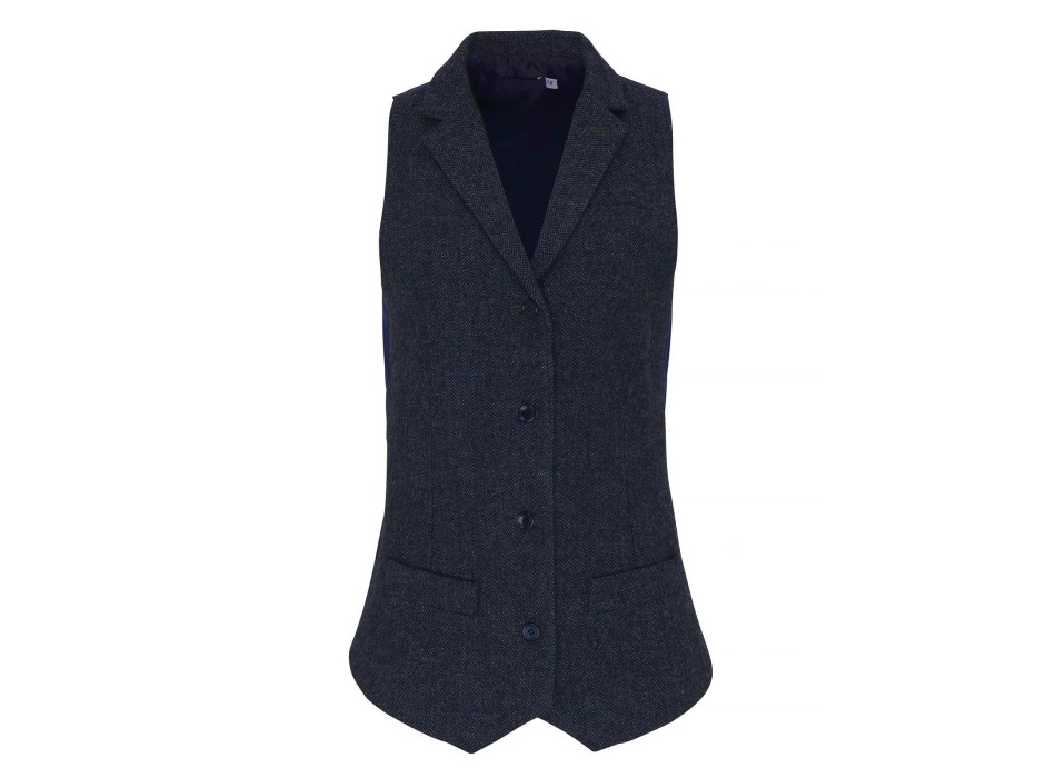 Ladies' Herringbone Waistcoat FullGadgets.com