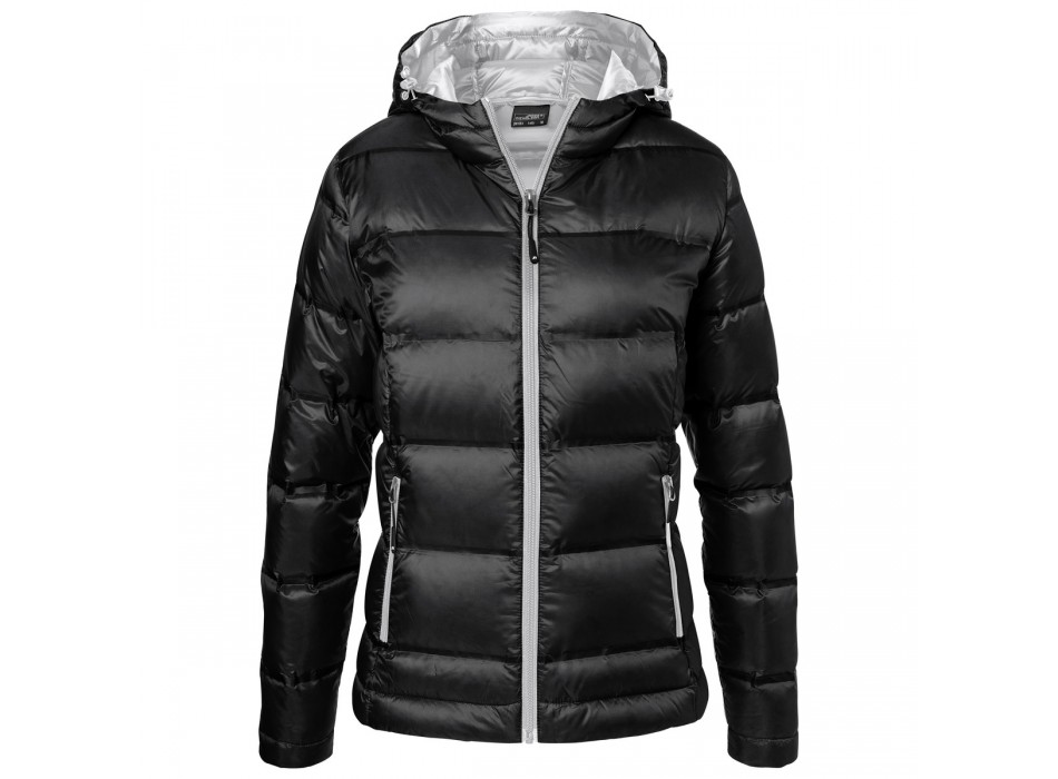 Ladies' Hood Down Jacket100%P FullGadgets.com