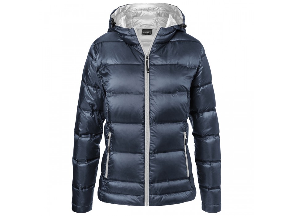 Ladies' Hood Down Jacket100%P FullGadgets.com