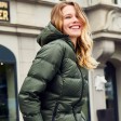 Ladies' Hood Down Jacket100%P FullGadgets.com