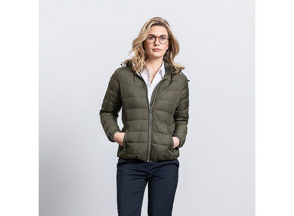 Ladies' Hood Nano Jacket 100%P FullGadgets.com