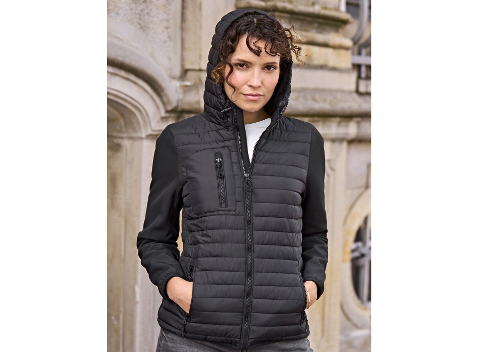 Ladies Hooded Crossover Jacket FullGadgets.com