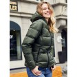 Ladies' Hooded Down Jacket FullGadgets.com