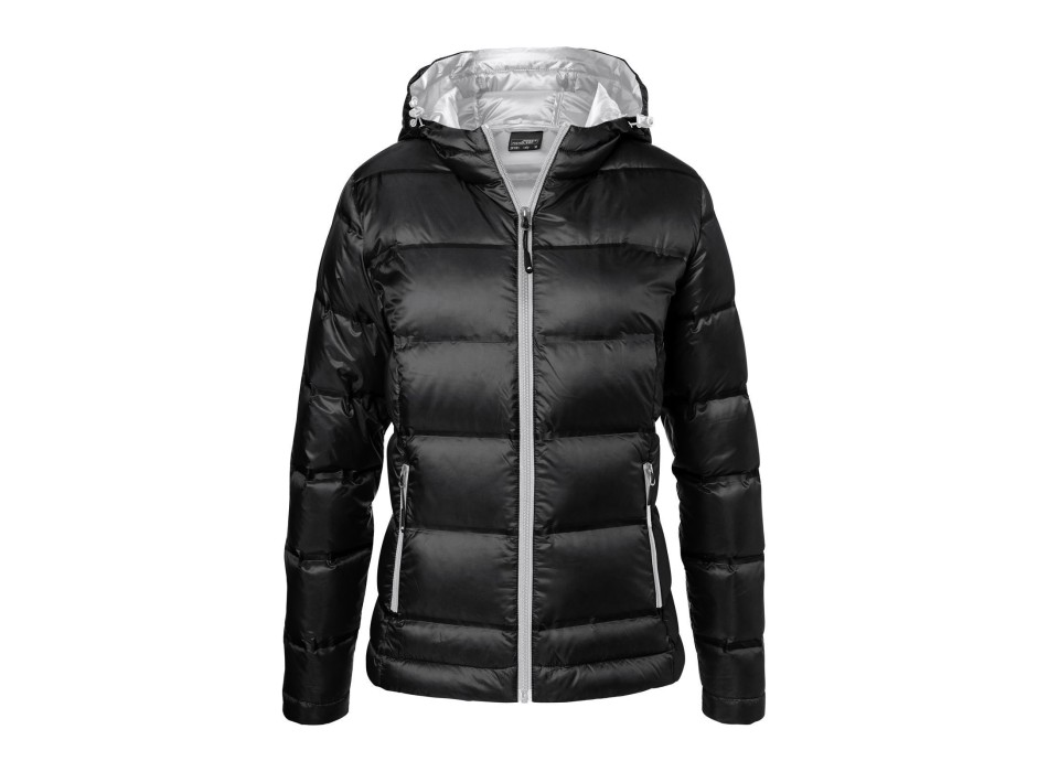 Ladies' Hooded Down Jacket FullGadgets.com