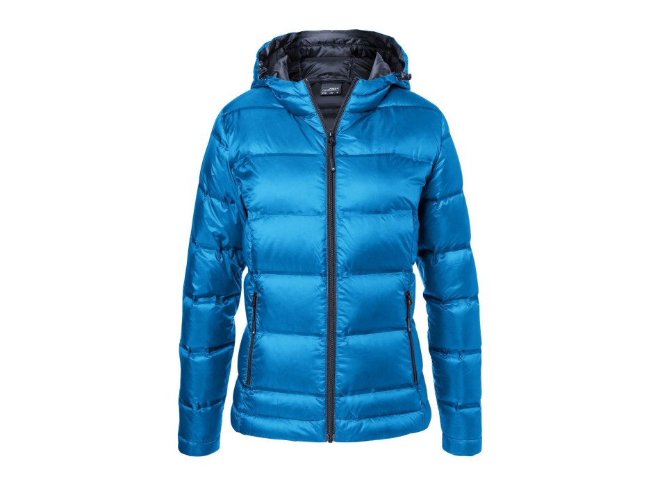 Ladies' Hooded Down Jacket FullGadgets.com