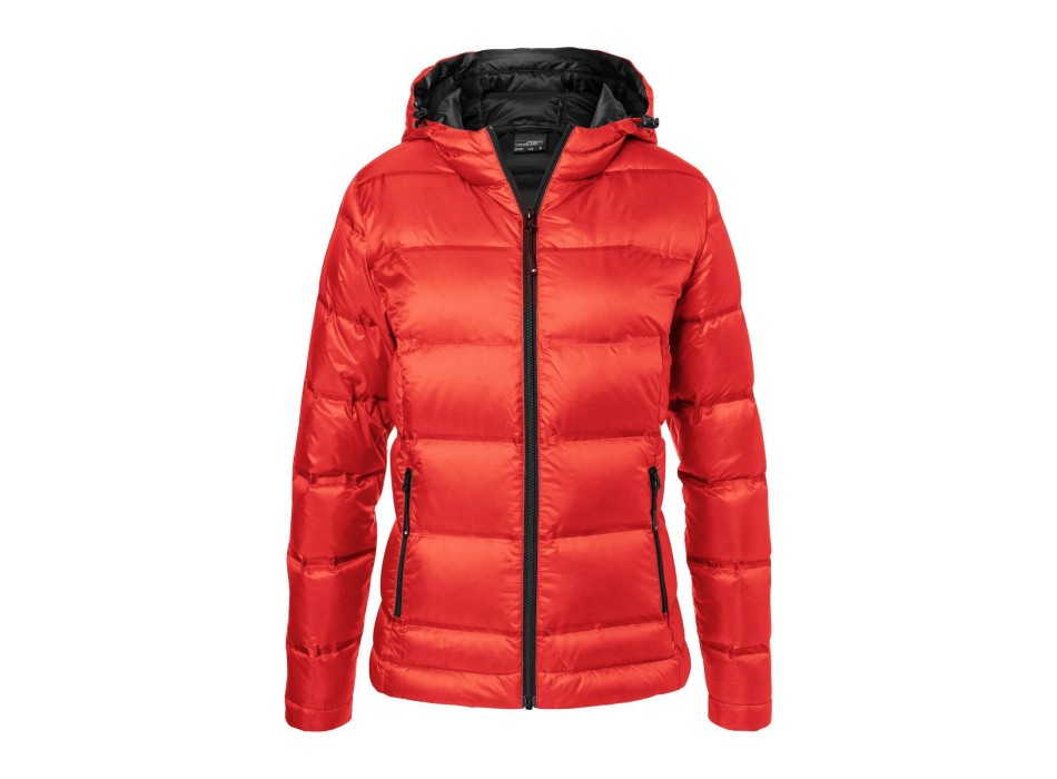 Ladies' Hooded Down Jacket FullGadgets.com