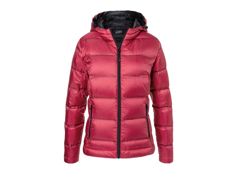 Ladies' Hooded Down Jacket FullGadgets.com