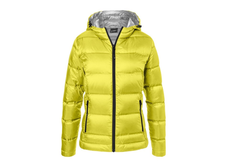 Ladies' Hooded Down Jacket FullGadgets.com