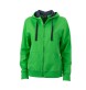 LADIES HOODED JACKET 80%C 20%E FullGadgets.com