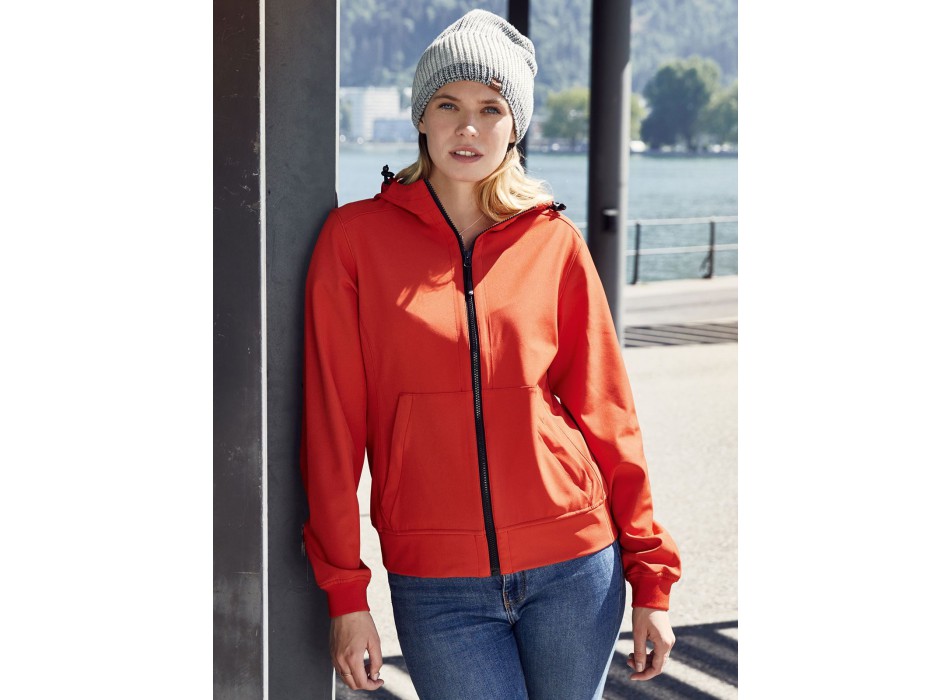 Ladies' Hooded Softshell Jacket FullGadgets.com