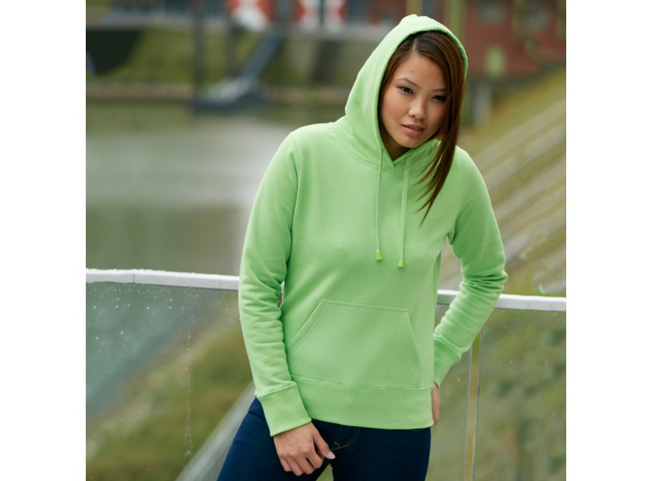 LADIES HOODED SWEAT 80%C20%P FullGadgets.com