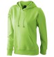 LADIES HOODED SWEAT 80%C20%P FullGadgets.com