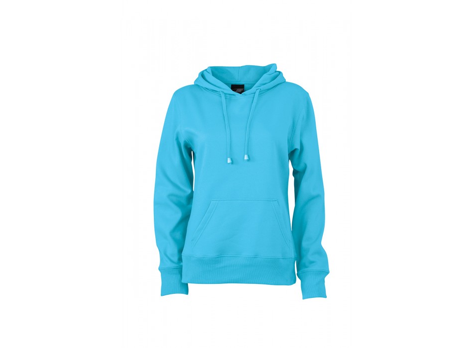 LADIES HOODED SWEAT 80%C20%P FullGadgets.com