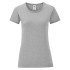 Ladies Iconic T 100% Cotone Personalizzabile |FRUIT OF THE LOOM