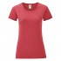 Ladies Iconic T 100% Cotone Personalizzabile |FRUIT OF THE LOOM