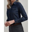 Ladies'’ Jeans Stitch Denim Shirt FullGadgets.com