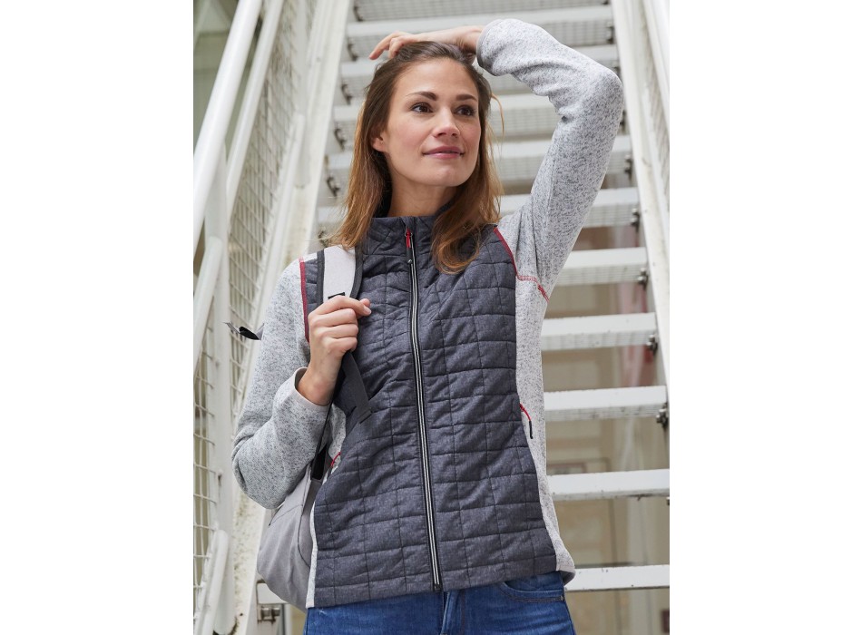 Ladies' Knitted Hybrid Jacket FullGadgets.com