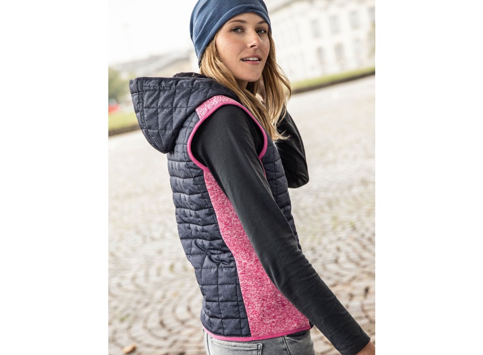 Ladies' Knitted Hybrid Vest FullGadgets.com