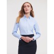 Ladies' Long Sleeve Tailored Herringbone Shirt FullGadgets.com