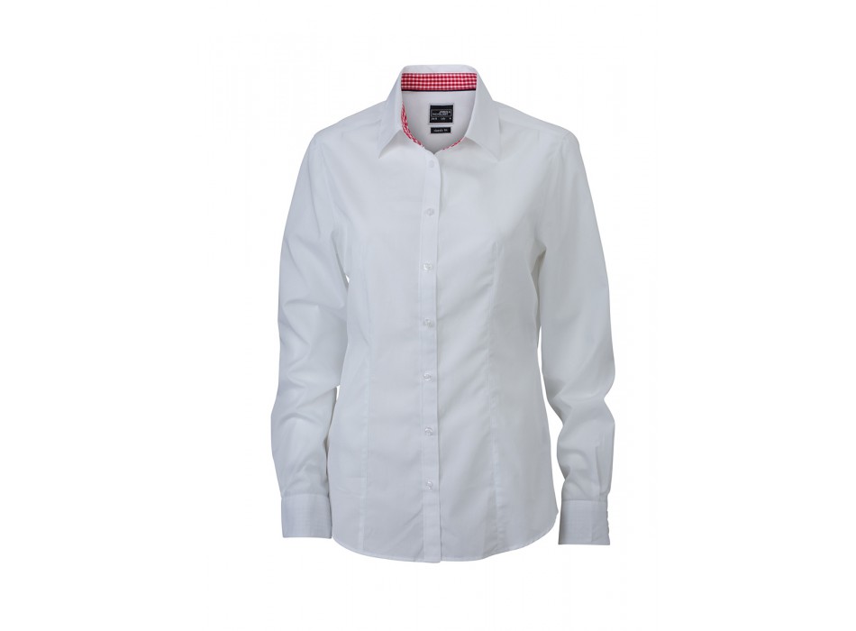 LADIES PLAIN SHIRT M/L 100%C FullGadgets.com