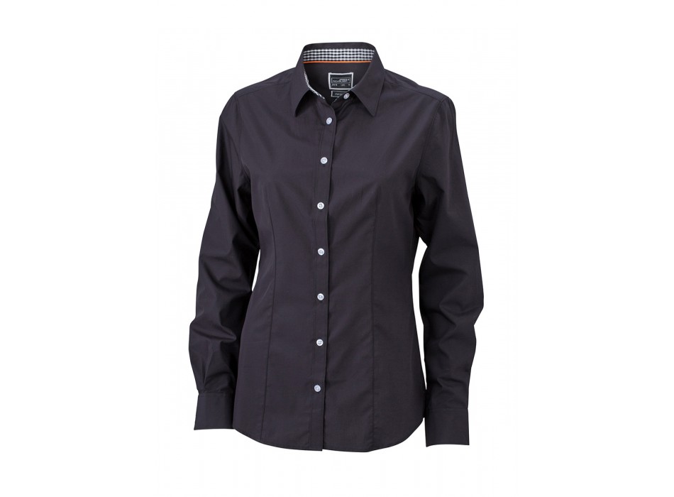 LADIES PLAIN SHIRT M/L 100%C FullGadgets.com