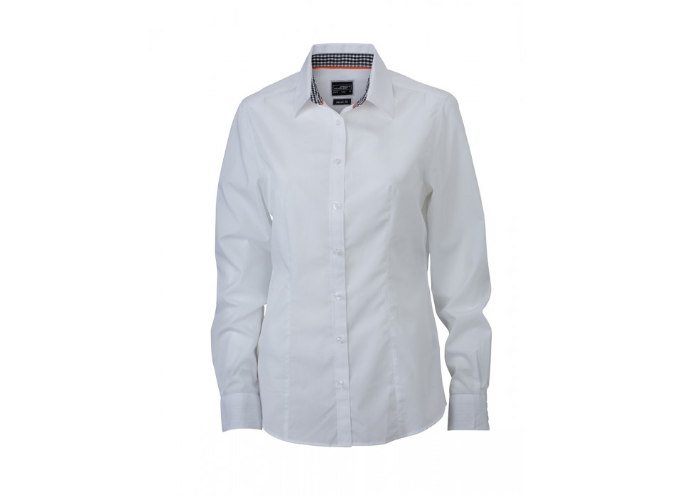 LADIES PLAIN SHIRT M/L 100%C FullGadgets.com