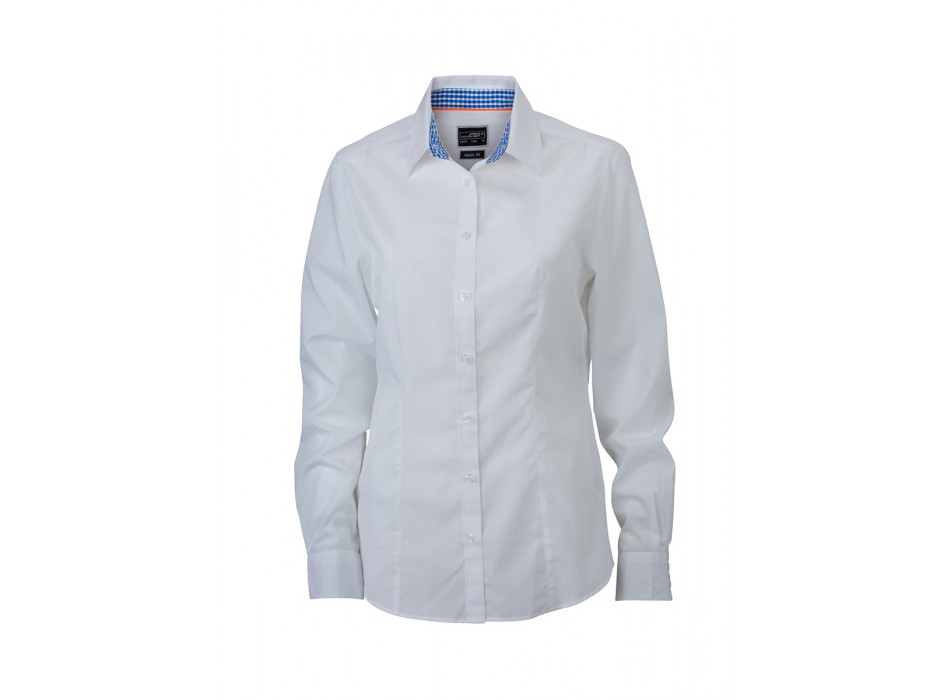 LADIES PLAIN SHIRT M/L 100%C FullGadgets.com