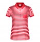 Ladies' Polo Striped 100%OCS FullGadgets.com