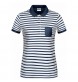 Ladies' Polo Striped 100%OCS FullGadgets.com