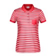 Ladies' Polo Striped FullGadgets.com