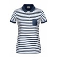 Ladies' Polo Striped FullGadgets.com