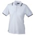 Ladies Polo Tipping 100% Cotone Personalizzabile J&N |James 6 Nicholson