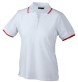 LADIES POLO TIPPING 100%C J&N FullGadgets.com