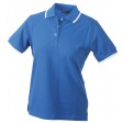 LADIES POLO TIPPING 100%C J&N FullGadgets.com