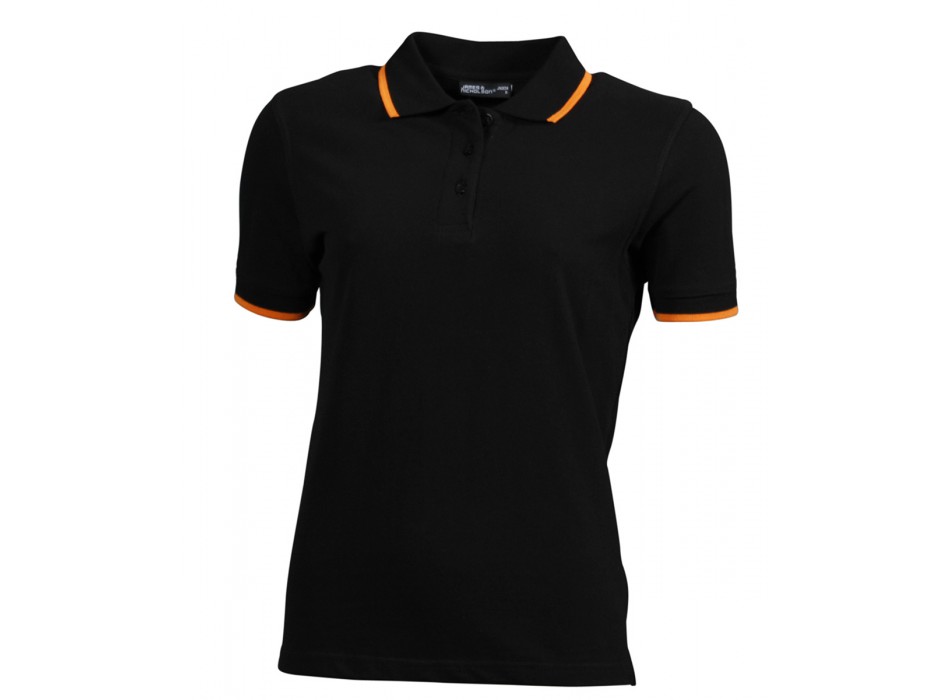 LADIES POLO TIPPING 100%C J&N FullGadgets.com