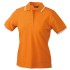 Ladies Polo Tipping 100% Cotone Personalizzabile J&N |James 6 Nicholson