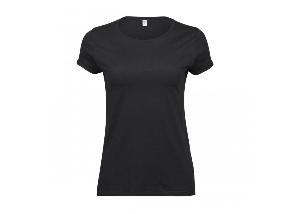 Ladies Roll-Up Tee 100%C FullGadgets.com