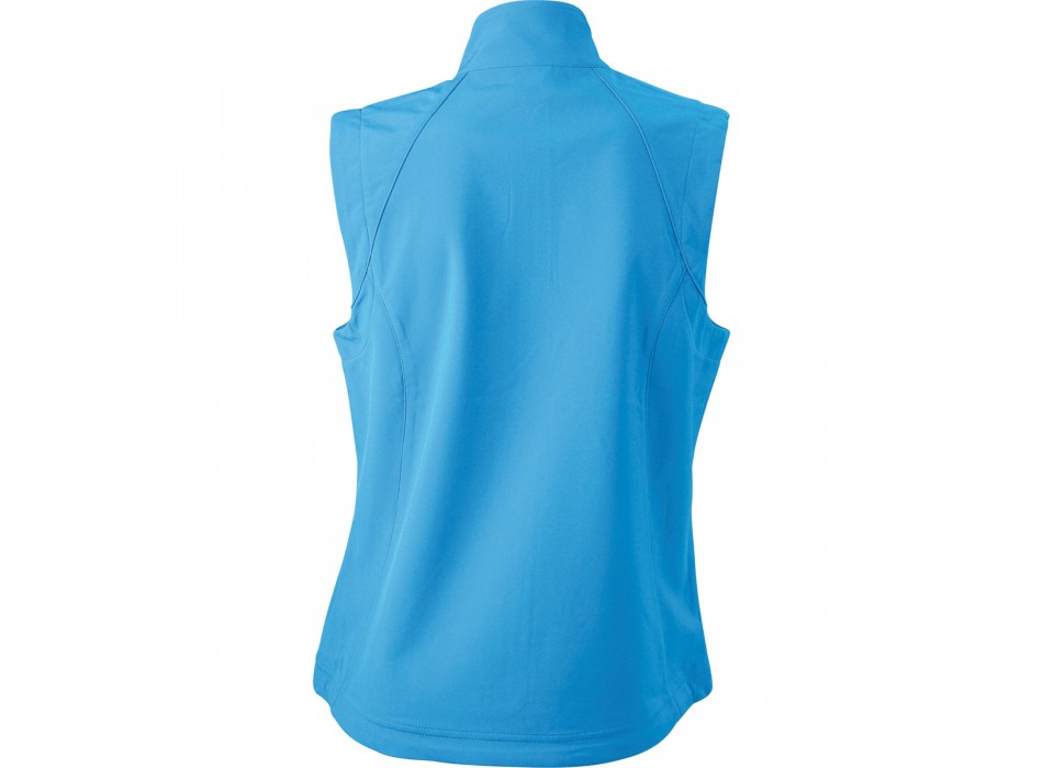 LADIES SOFTSHELL VEST 90%P 10% FullGadgets.com