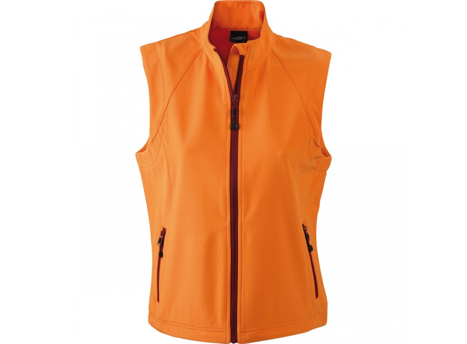 LADIES SOFTSHELL VEST 90%P 10% FullGadgets.com