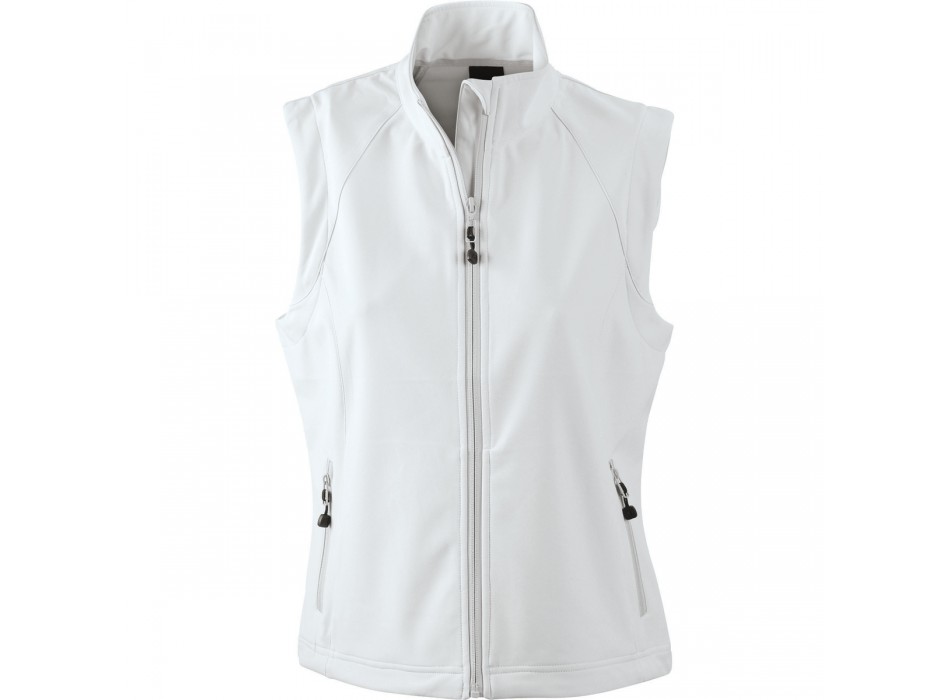 LADIES SOFTSHELL VEST 90%P 10% FullGadgets.com