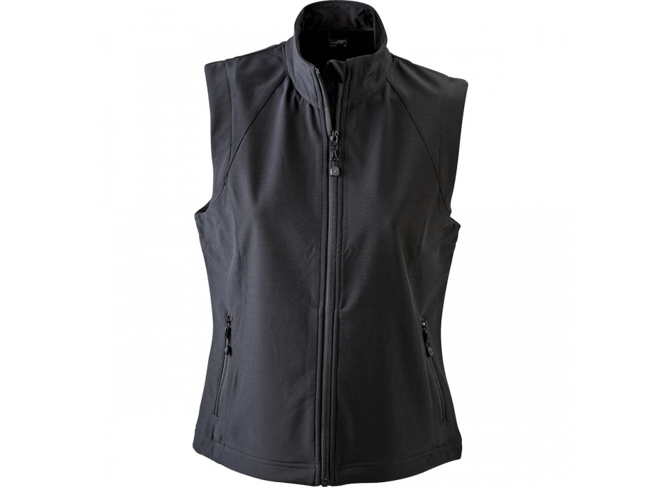 LADIES SOFTSHELL VEST 90%P 10% FullGadgets.com