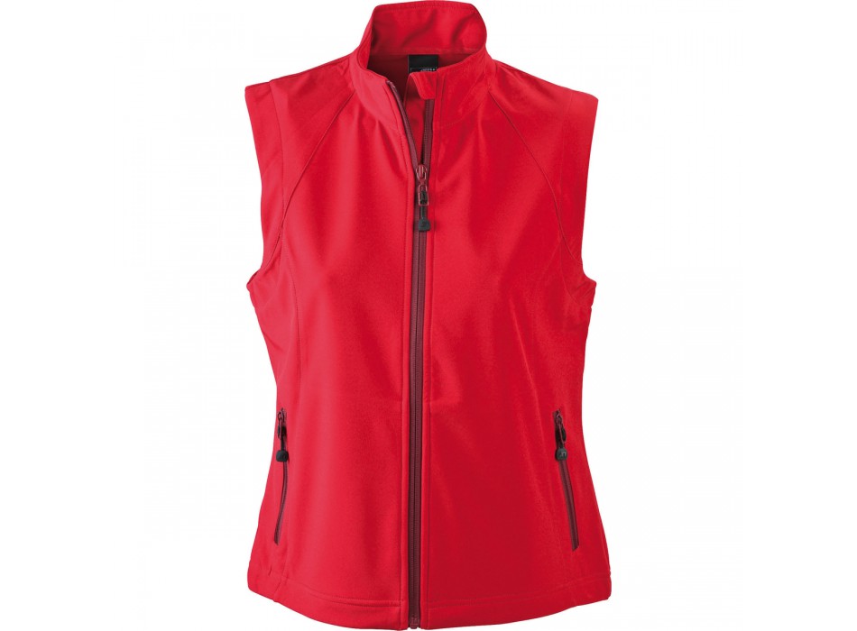 LADIES SOFTSHELL VEST 90%P 10% FullGadgets.com