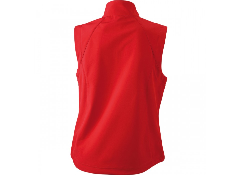 LADIES SOFTSHELL VEST 90%P 10% FullGadgets.com