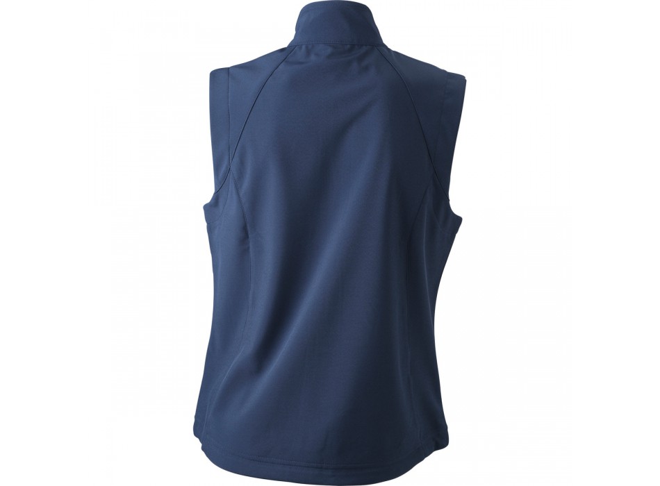 LADIES SOFTSHELL VEST 90%P 10% FullGadgets.com