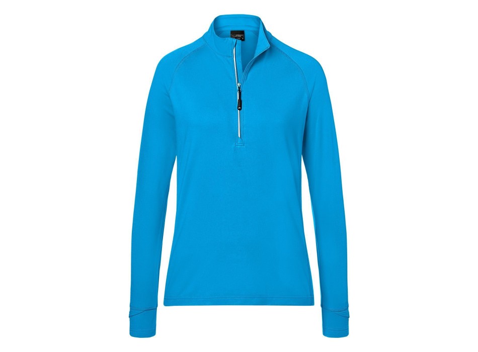 Ladies' Sports  Shirt Halfzip FullGadgets.com