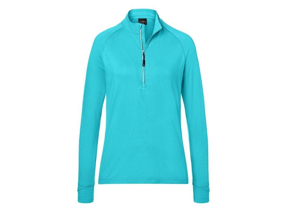 Ladies' Sports  Shirt Halfzip FullGadgets.com