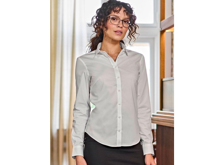 Ladies Stretch Luxury Shirt FullGadgets.com