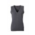 Ladies V-Neck Gilet 100% Cotone Personalizzabile J&N