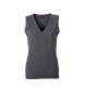 LADIES V-NECK GILET 100%C J&N FullGadgets.com