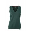 LADIES V-NECK GILET 100%C J&N FullGadgets.com